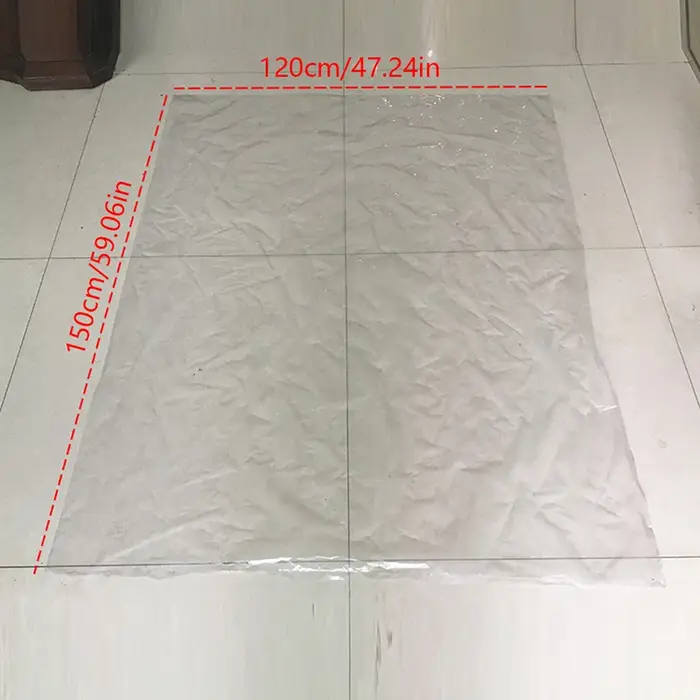 Sac de rangement pour ballons, sac de transport transparent, grand sac en plastique, sac de rangemen