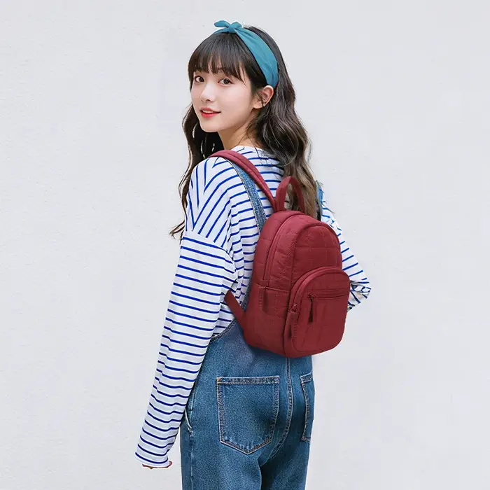 BAGSMART petits sacs à dos femmes mignon fille collège livre sac multi-fonction Mini sac à dos pour loisirs voyage Simple femme sac à dos
