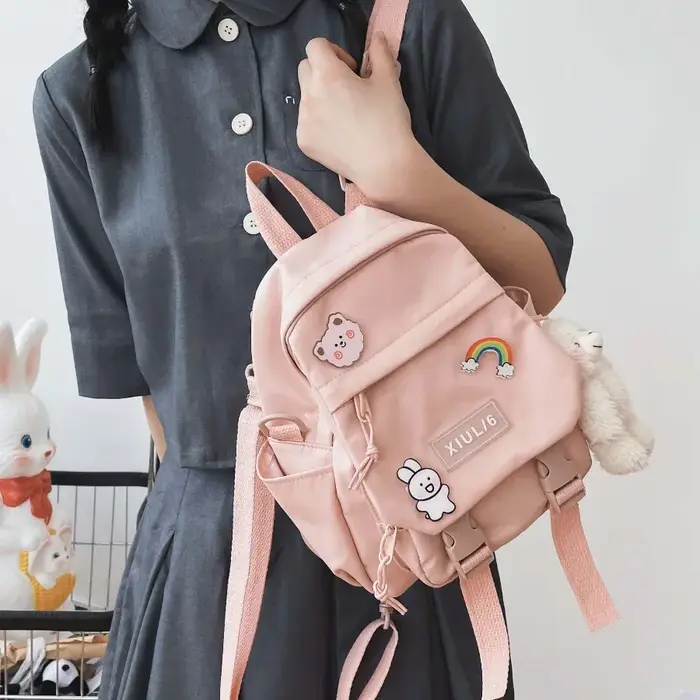 Femmes mignon petit sac à dos Kawaii Mini sac à dos sac d'école multifonctionnel mode vendeur chaud МиниРюкзакasabichter_و