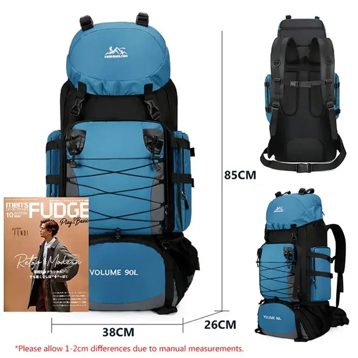 Sac à dos de randonnée imperméable pour homme