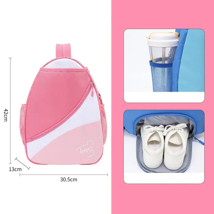 Sac à dos pour raquettes de badminton pour enfants