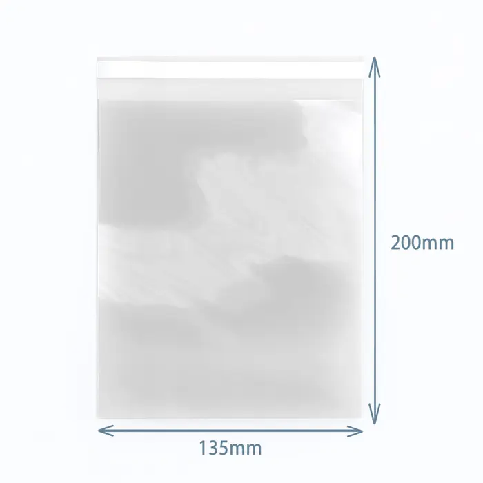 Poly-Prop Bags 135x200mm Reseal (500)