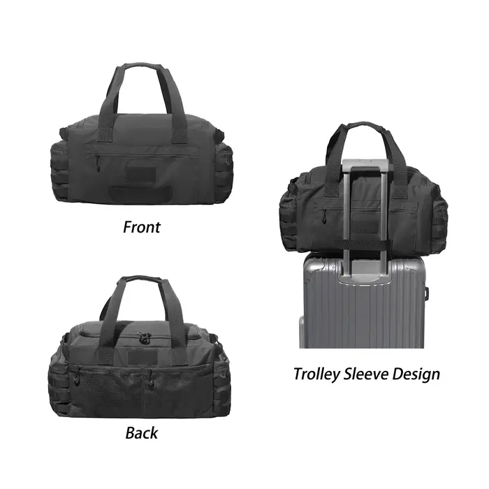 Sac polochon robuste et durable – Multi-compartiments