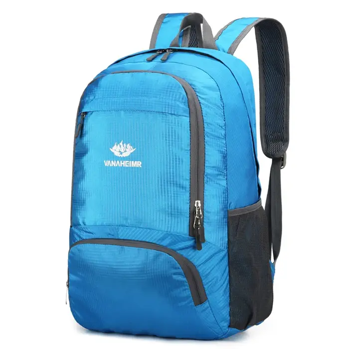 Sac à dos pliable 23l sac à bagages extérieur