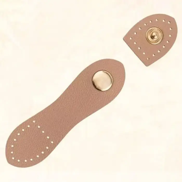 Fermoir à loquet en cuir pour sac à main bricolage