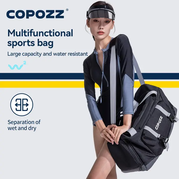 Sac de sport étanche avec compartiment à chaussures