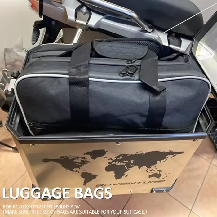 31L/38L/45L pour BMW R1200GS LC ADV R1250GS F800GS Adventure ADV nouveau sac de moto sacs intérieurs de selle bagages en PVC R 1200 1250 GS