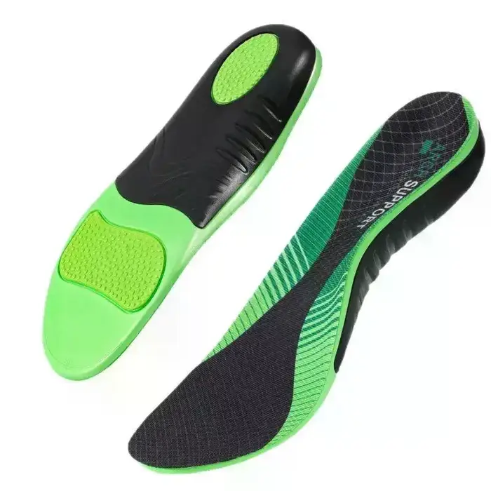 Semelles intérieures de sport EVA résilientes, 1 paire, Support de voûte plantaire, absorbant les chocs, coussinets orthopédiques pour pieds plats, vêtements durables