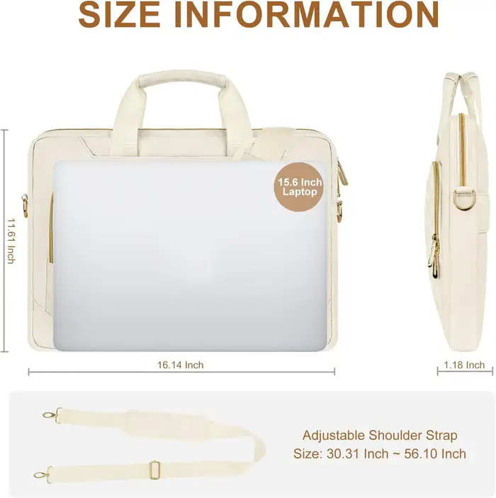 Sac à bandoulière pour ordinateur portable MacBook Air Pro 15 16 M4 M3 M2 M1, sac à main pour ordinateur portable Dell HP Acer Asus, mallette à manches messager pour ordinateur portable