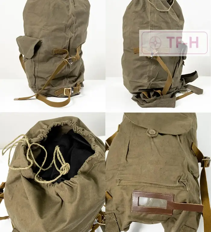 Sac russe sac à bandoulière sac à dos tactique sac en toile grande capacité stockage divers