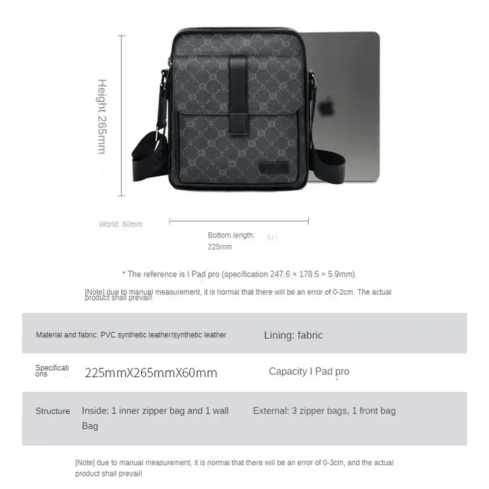 Sac à dos de grande capacité pour hommes
