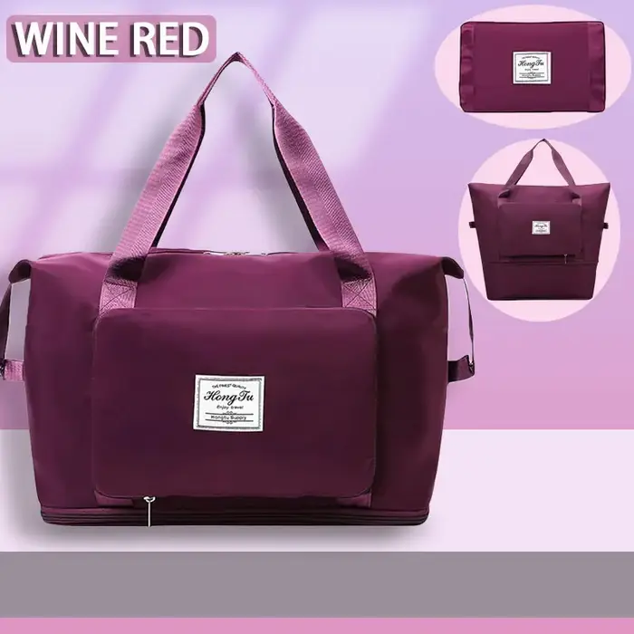 Sac de voyage pliable et extensible, sac à bagages étanche de grande capacité, sac fourre-tout, sac 