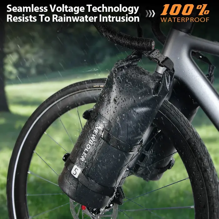 Sac de fourche de vélo étanche portable