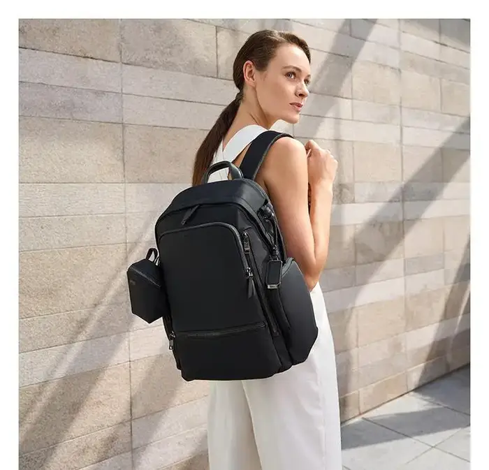 Sac à dos en nylon balistique pour femmes, sac de voyage d'affaires pour ordinateur portable, sac à