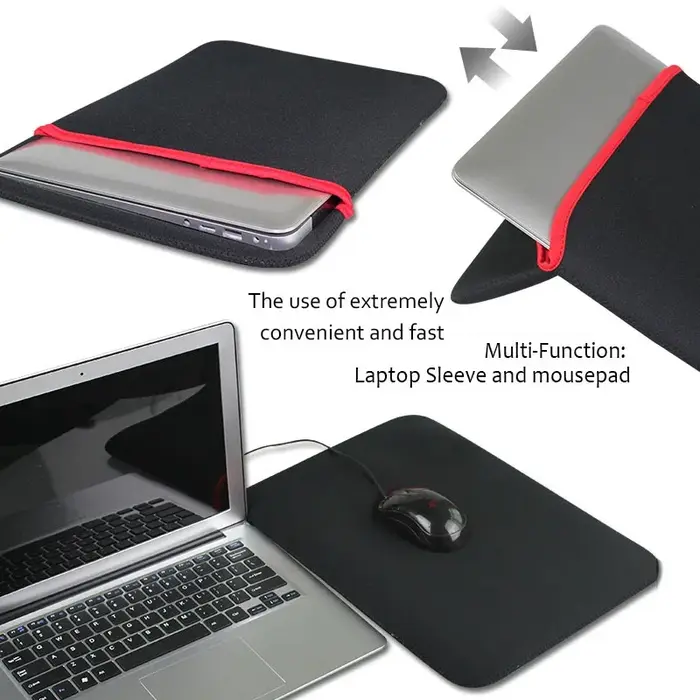 Pochette pour ordinateur portable 11/12/13/14/15/15.6/17 pouces