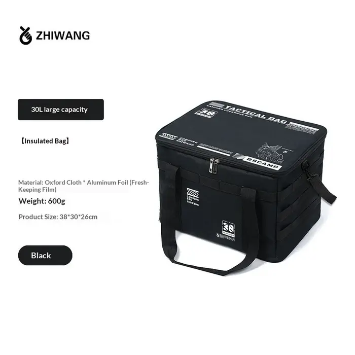 Sac isotherme tactique de grande capacité 30L