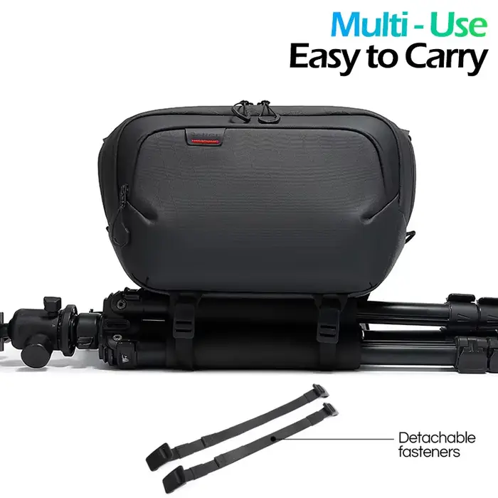 BANGE Nouveau Grand Sac à Bandoulière pour Appareil Photo Numérique Canon/Nikon/Sony/DJI Drone