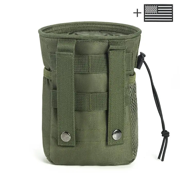Sac à craie pour l'escalade - Sac de taille en nylon durable avec poche en filet et fermeture à cordon