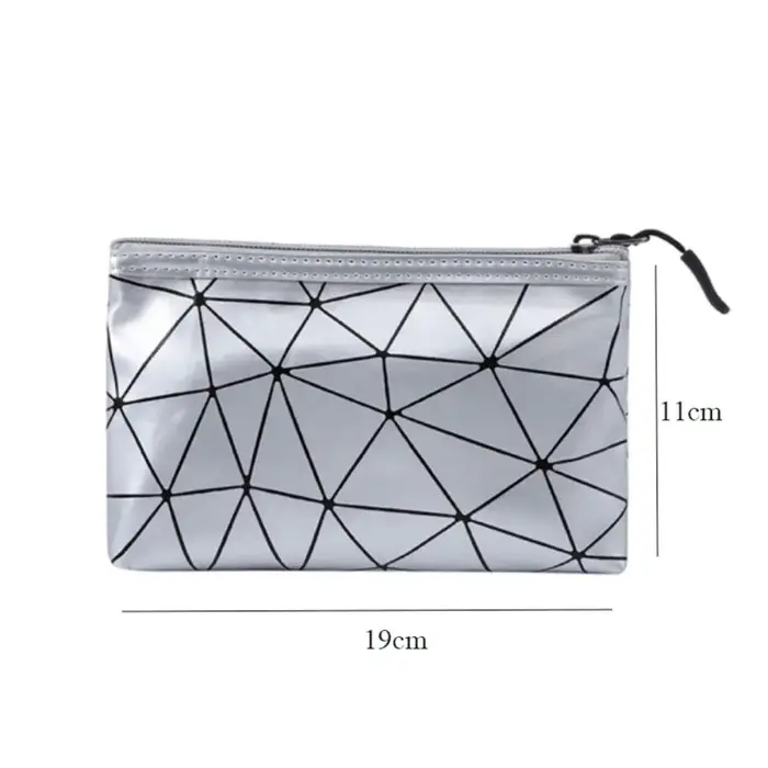 Sac cosmétique étanche en cuir PU