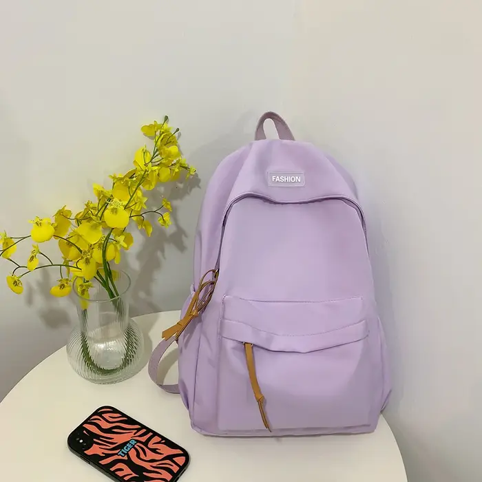 Sacs à dos simples pour étudiants, lycéens, lycéens, sacs à dos décontractés, sacs à dos