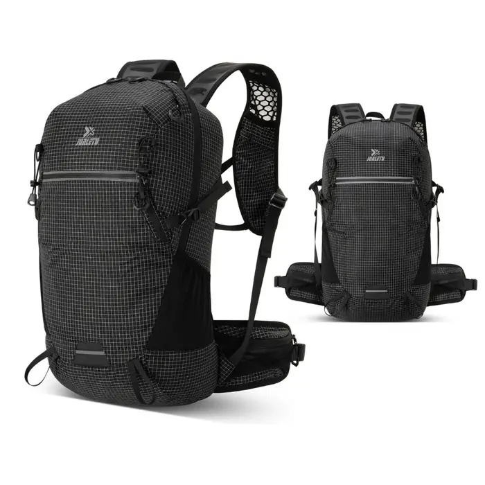 Sac à dos de randonnée 28L avec sac banane, léger, imperméable, sangle à coussin d'air, sac à dos multifonctionnel pour la randonnée en plein air et le camping