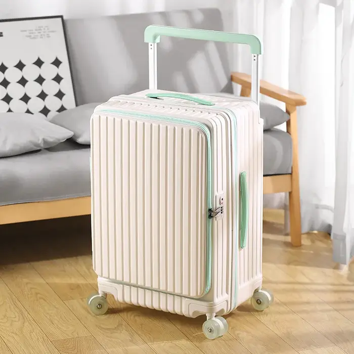 SUSHIMU Un bagage à ouverture avant, une valise trolley extensible, une valise cabine de 20 pouces, 