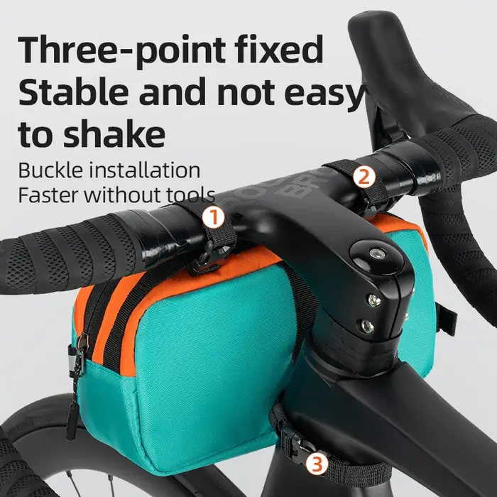 ROCKBROS sac de guidon sac de vélo sacoche Portable multi-usages 2