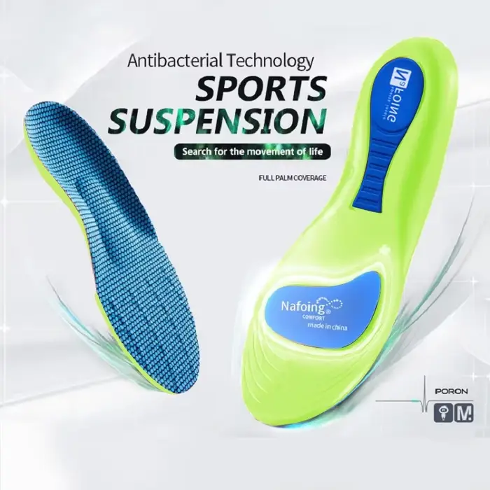 Semelles orthopédiques pour les pieds