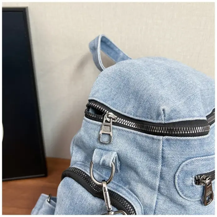 Nouveau Sac à Dos en Jean Vintage 2026