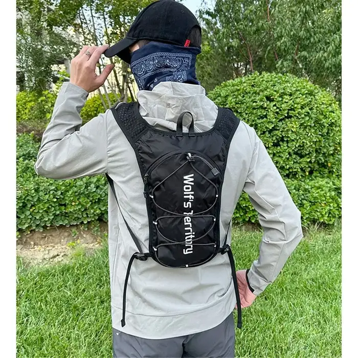 5L Marathon hydratant sac à dos respirant ultraléger sac de course réfléchissant Oxford tissu Trail