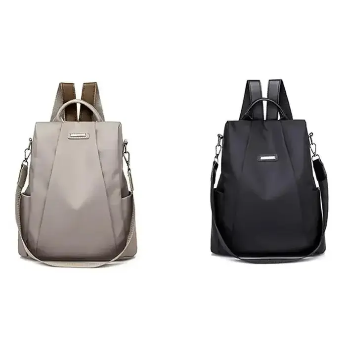 Nouveau sac à dos multifonctionnel à la mode pour femmes sac à dos de couleur unie détachable décontracté portable bandoulière