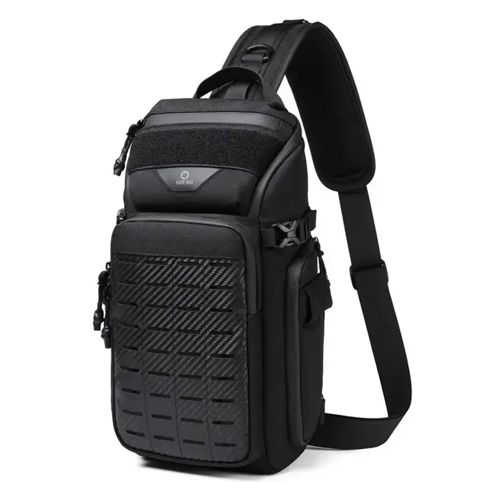 OZUKO Flex sac hommes Sports de plein air tactique bandoulière sacs à bandoulière mâle étanche voyag