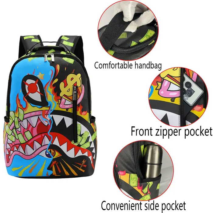 Nouveau sac à dos tendance de style urbain pour hommes et femmes