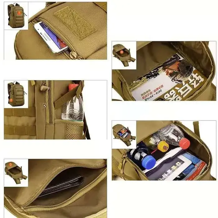 15L sac à dos tactique en plein air sacs à dos hommes enfant étanche sport voyage sac à dos Camping Mochila Trekking pêche chasse sac