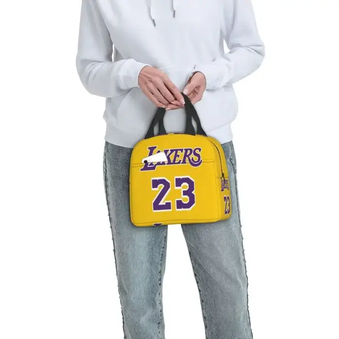 Culture physique basket-ball Sport sac fourre-tout isolé pour femmes refroidisseur réutilisable boîte à Bento thermique travail école voyage