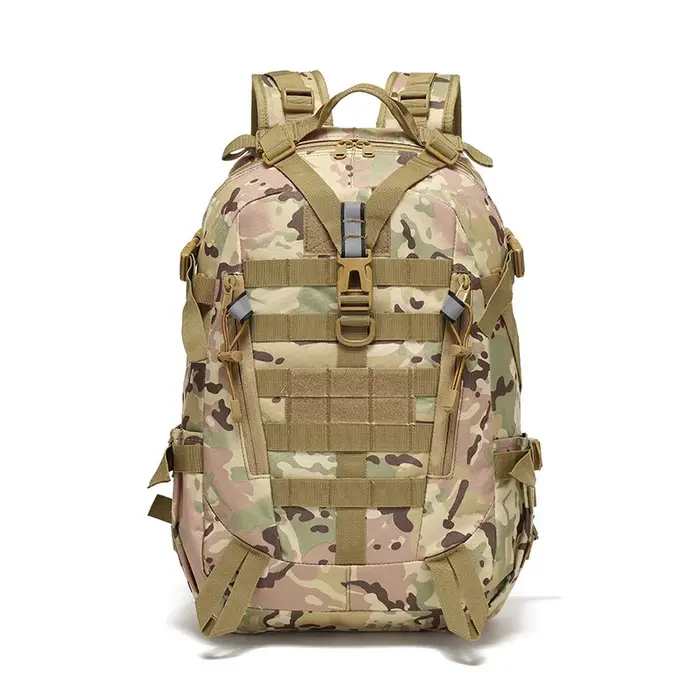 Sac à dos tactique réfléchissant extérieur Molle Camouflage sac à dos sac d'assaut randonnée Camping chasse voyage équitation sac à dos