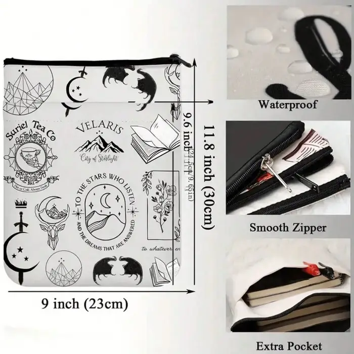 Sac de rangement pour livre personnalisable