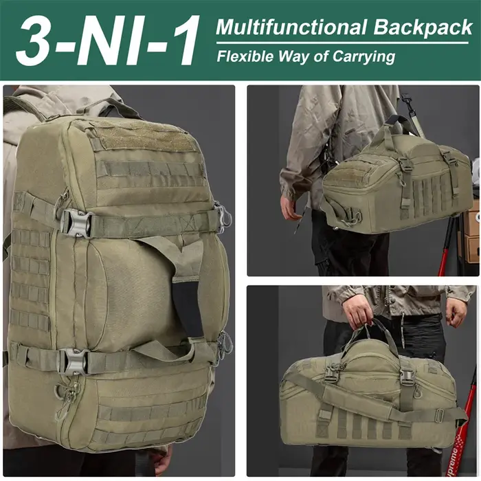 30L 45L 80L grand sac de sport sac à dos tactique sacs de Camping en plein air Molle hommes