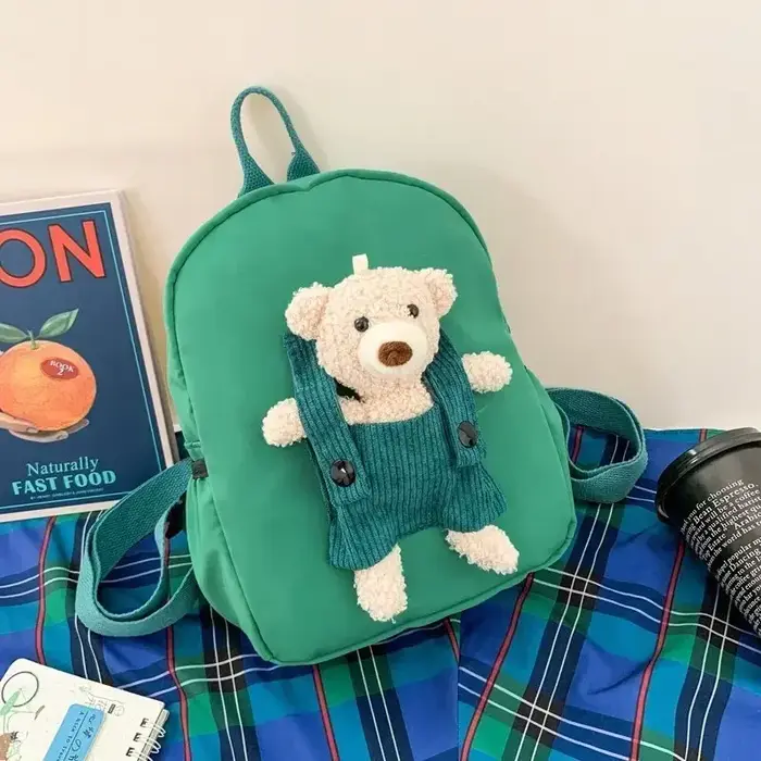 Sac à dos ours en peluche pour tout-petits