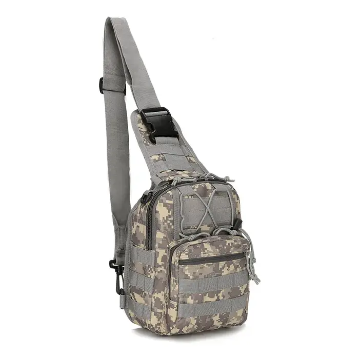 Sac à dos de poitrine militaire pour homme, randonnée, trekking, escalade, sports, camping, chasse,