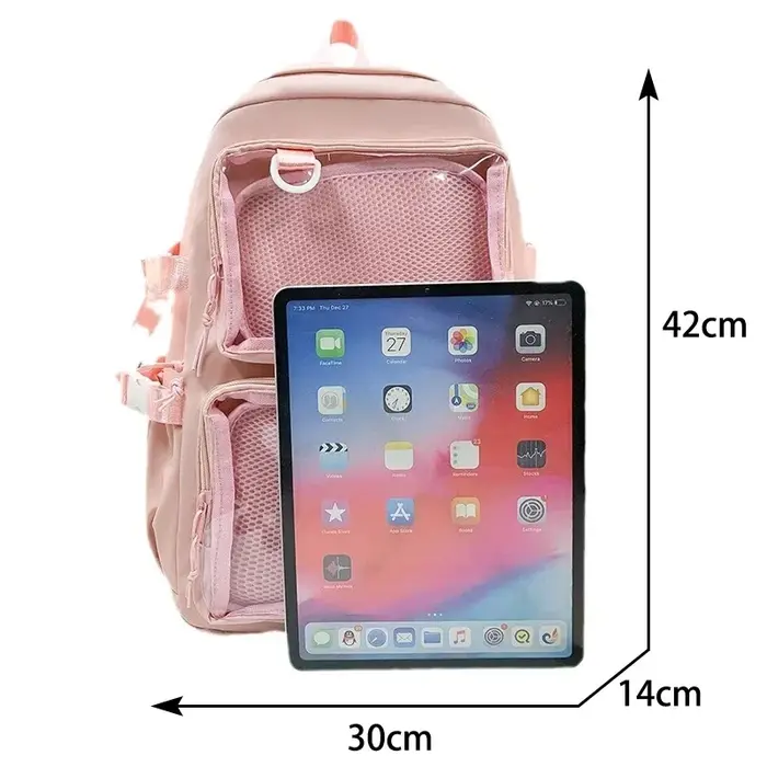 Japonais Kawaii Itabag femmes nouveau 2026 sac à dos Transparent