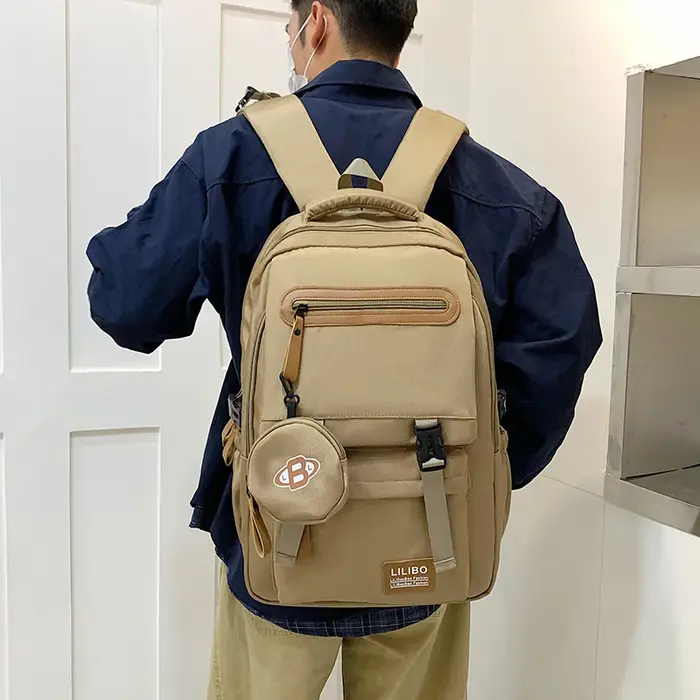 Sac à dos de grande capacité en tissu Oxford