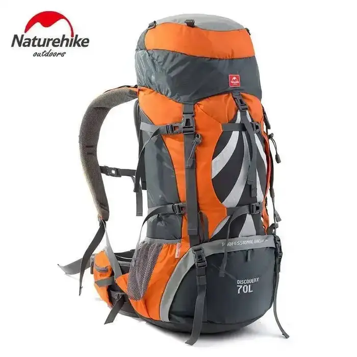 Naturehike 70L sac à dos d'alpinisme sac à dos de randonnée en plein air loisirs sport tourisme sac 
