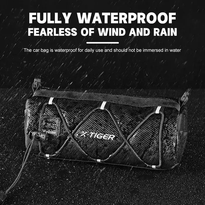 X-TIGER Vélo Sac Portable Guidon Multi-usages Grande Capacité Sac À Dos VTT
