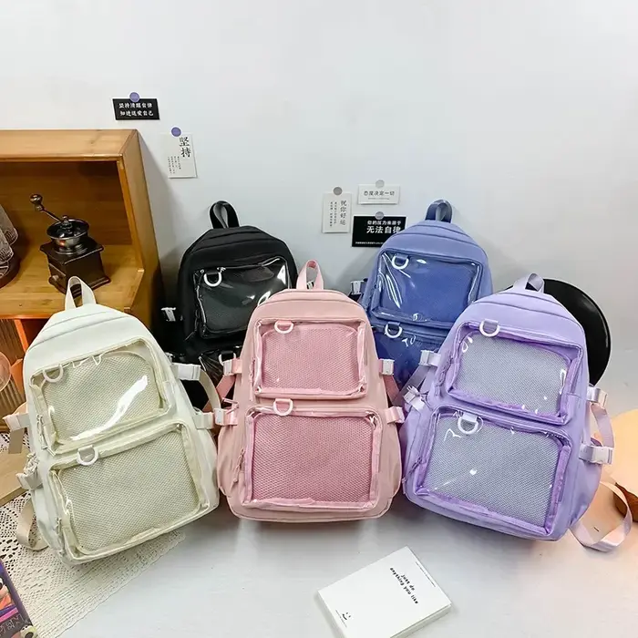 Japonais Kawaii Itabag femmes nouveau 2026 sac à dos Transparent