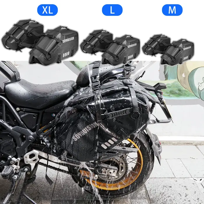 Sac de moto étanche pour extérieur 18L 28L 48L