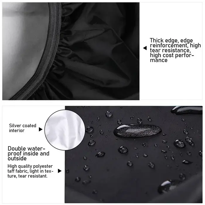 Housse de pluie pour sac à dos de randonnée 30-40l
