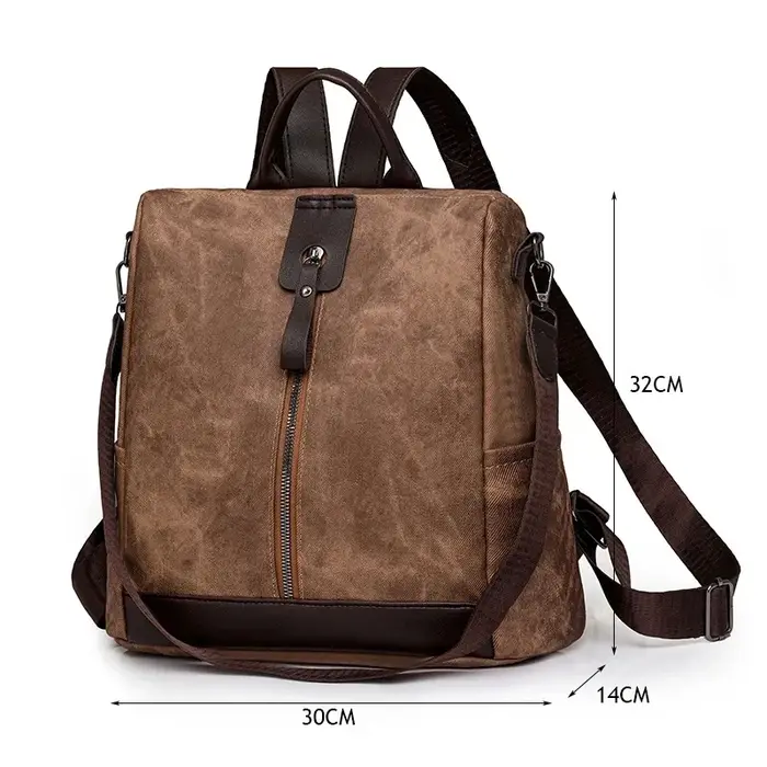 Mode Anti-vol sac à dos femme haute qualité en cuir sac à dos femmes sacs à bandoulière concepteur dames léger voyage sac à dos