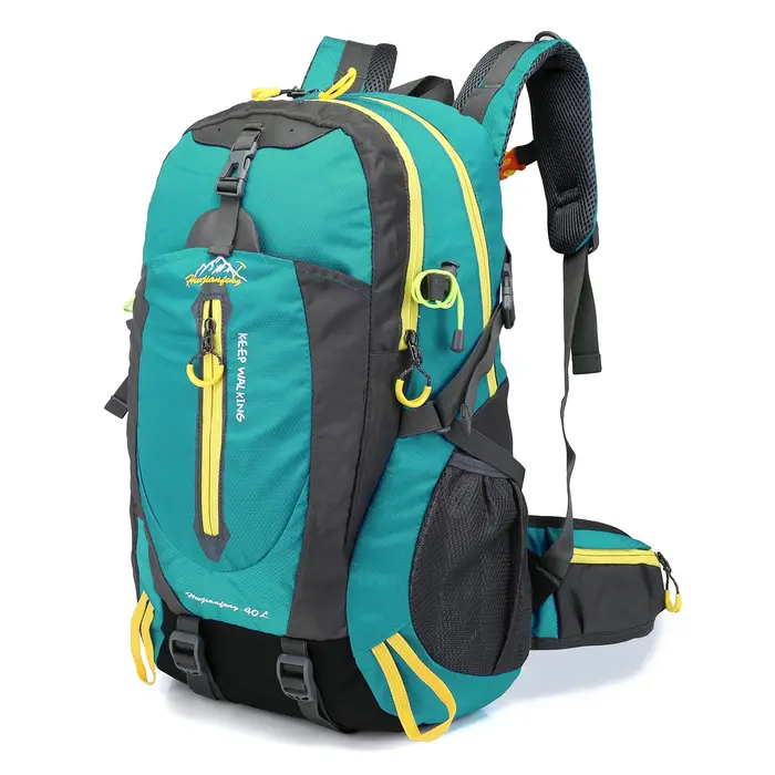 Sac à dos de voyage Water Degree pour homme et femme, sac à dos pour ordinateur portable, camping, randonnée, trekking, escalade, 40L