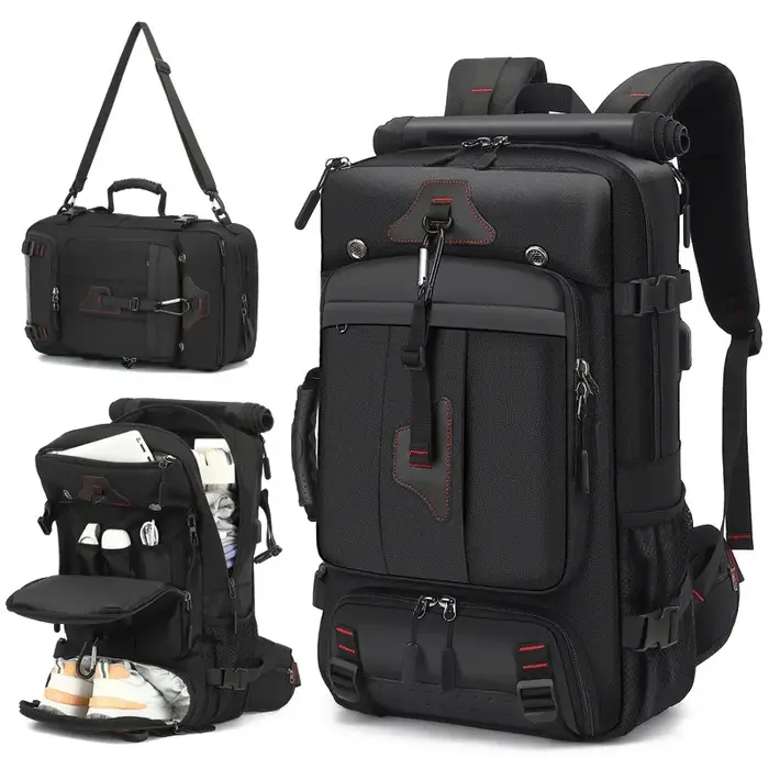 Sac à dos de voyage pour hommes, sac à dos décontracté pour voyage, grand sac à dos pour voyage, 70 